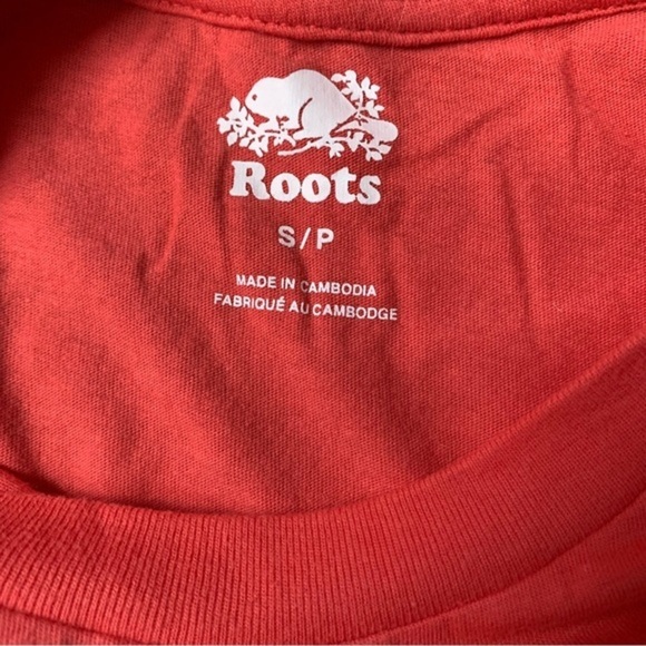 Roots Canada vintage look graphic print tshirt NWOT small - Picture 5 of 7